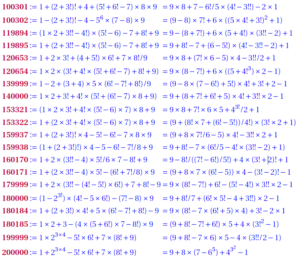 Crazy Representations of Natural Numbers Using Factorial: From 100001-200000