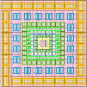 Beauty of Magic Squares: 3888 Multiple Order Bordered Magic Squares of Order 144 – Part 2